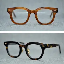 LKK анти-синий луч анти-излучения компьютерные очки ретро очки по рецепту для мужчин и женщин Близорукость очки пластина Толстая оправа