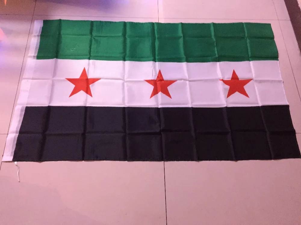 New-fashion-90-150-cm-fleeing-shoping-1pcs-Syria-flag-SY-SYR-NEW-Syrian-Arab-Republic