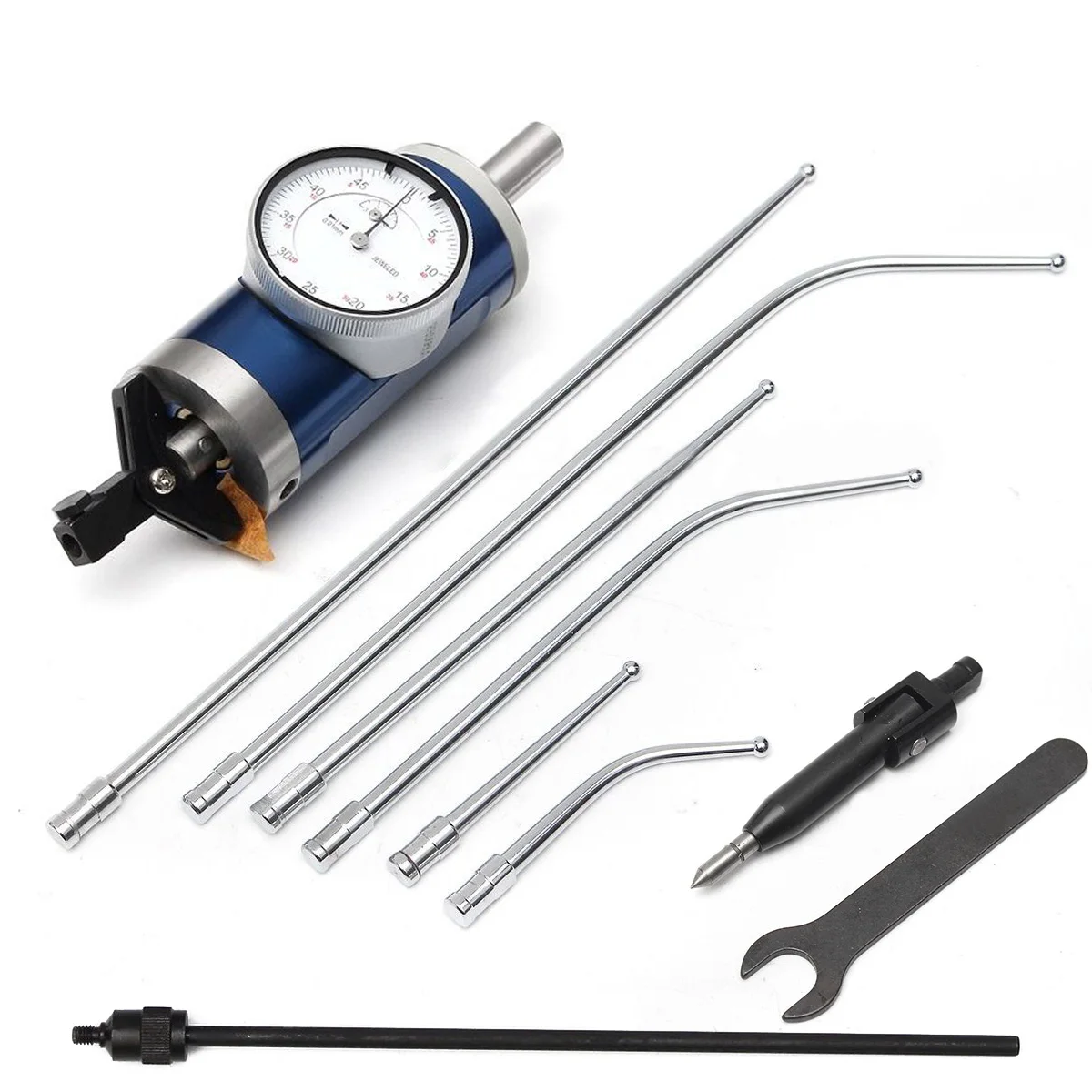 

1Set 0.01mm Accuracy Coaxial Centering Dial Test Center Indicator Finder Milling Tools Kit 0-3mm with Wooden Box