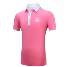 Pgm/футболка для гольфа; эластичная рубашка с короткими рукавами для девочек; детские дышащие топы; детская спортивная одежда для тренировок; AA60454