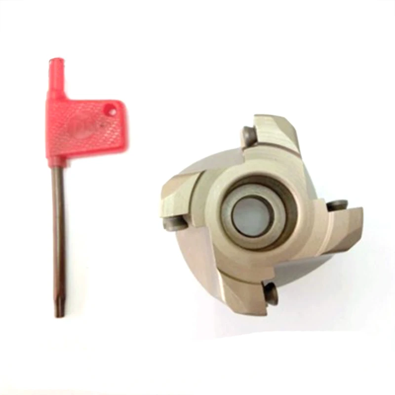 

BAP400R-50-22-5F Indexable Face Mill 50mm CNC Milling Cutter with T15 Wrench For APKT 1604 Insert