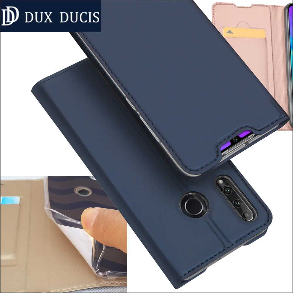 

Original DUX DUCIS Case For Huawei Honor 10i Book Flip Leather Wallet Coque Cover