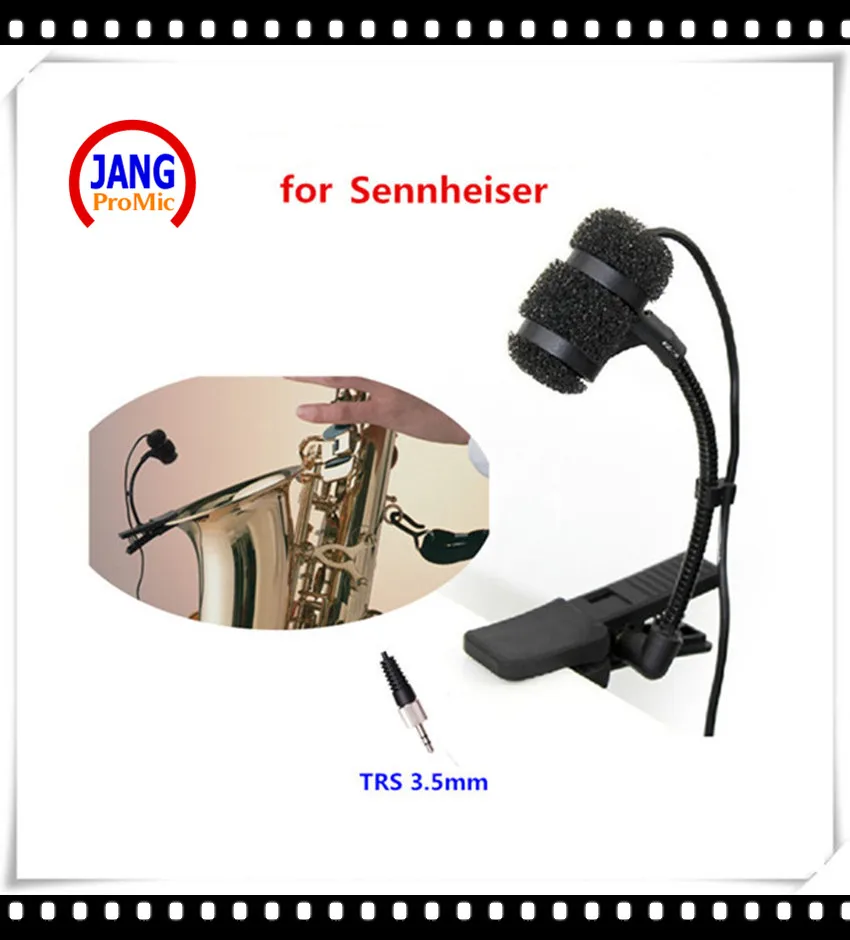 Prix pour Professionnel Instrument Saxophone Microphone À Condensateur Clip Microfone pour Sennheiser Système Sans Fil TRS 3.5mm Mikrofon Prix pour Professionnel Instrument Saxophone Microphone À Condensateur Clip Microfone pour Sennheiser Système Sans Fil TRS 3.5mm Mikrofon