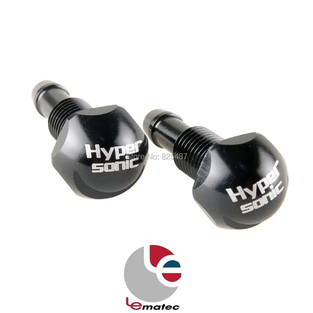 

LEMATEC Aluminum 2 Pcs Universal Car Vehicle Front Windshield Washer Sprayer Nozzle Car Part of Jet Spray Nozzle