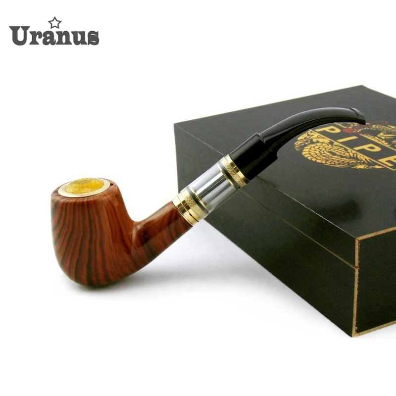 ==> [Free Shipping] Buy Best original Electronic cigarette ePipe 618 Single Kit Best Quality Smoking E pipe 618 2.5ml Atomizer With 18350 Battery Wood vape Online with LOWEST Price