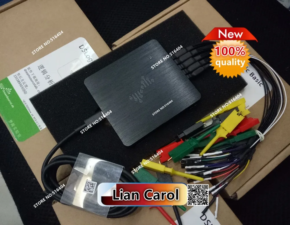 2022 Latest Version Usb Logic16 Logic Analyzer 400 M 10 G Para Saleae16