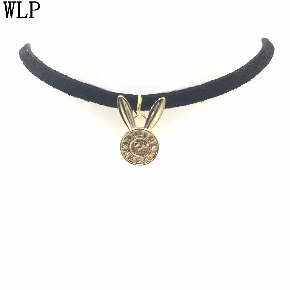 WLP Горячее предложение Новая мода ожерелье колье Bijoux черный, бархатный, кожаный ананас из кристаллов яблоко кулон Макси массивные Чокеры ожерелье