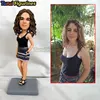 Figuras de Turui figuras de arcilla polimérica personalizadas estatuilla miniatura mini estatua de novia y novio Pastel de Bodas cumpleaños regalos hechos a mano ► Foto 1/6