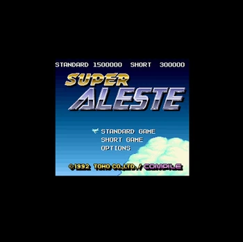 

Super Aleste NTSC Version 16 Bit 46 Pin Big Gray Game Card For USA Game Players