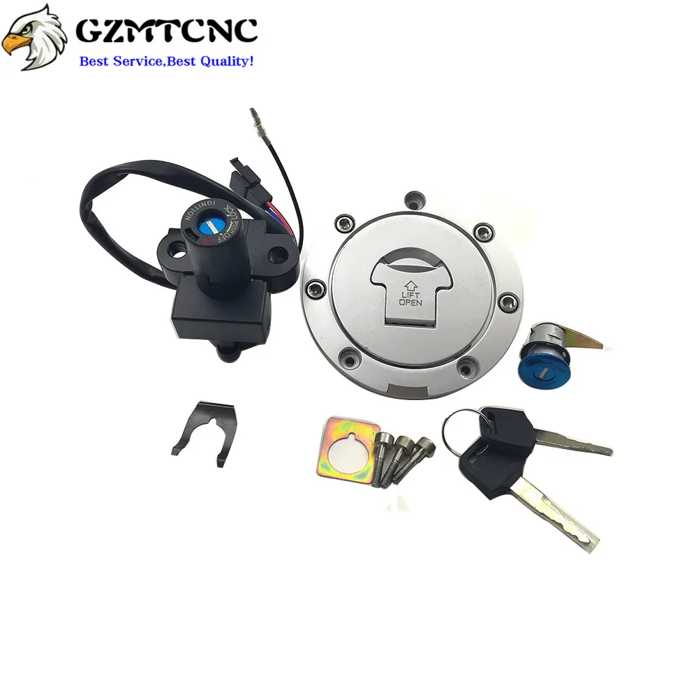 Ignition Switch Lock Fuel Gas Cap Tank Cover Seat Lock W/ Keys Set For CBR600 CBR 600 F2 F3 1991-1998 CBR900 893 CBR919 92-99 motorcycle keys,motorcycle key accessories