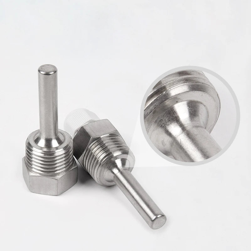 Thermowell 280 мм резьба 1/2 &quot(DN15) из нержавеющей стали 304 водонепроницаемый датчик