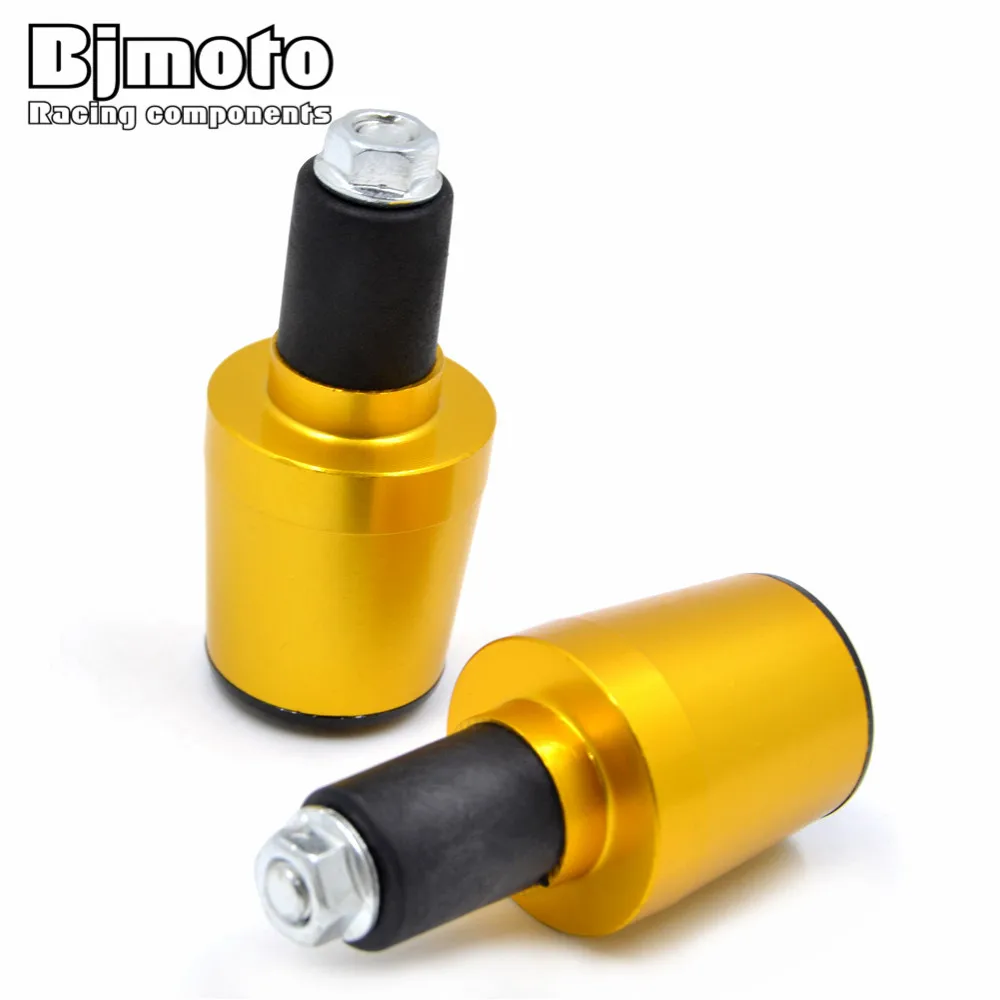

Bjmoto Universal Motorcycle CNC Grips Ends Bar End Caps For Yamaha Honda kawasaki ktm suzuki moto 22mm Handlebar
