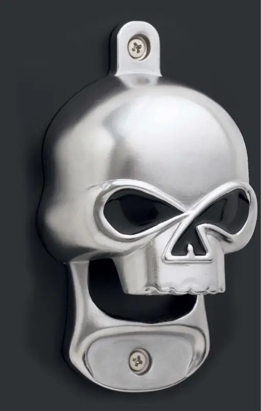 

European style Skull and crossbones Wall - mounted beer bottle opener Wine screwdriver Openers bar Kitchenware Home gifts
