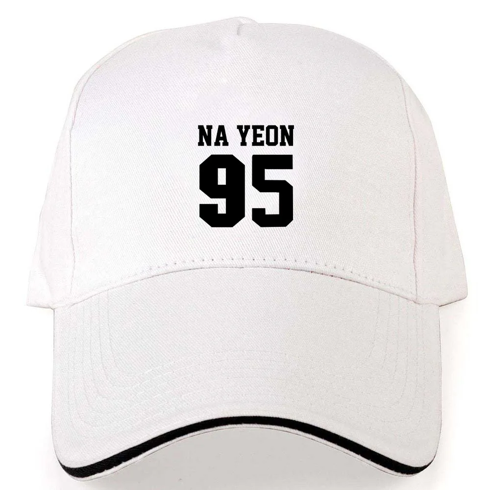 Новая корейская мода Kpop аксессуары дважды белая бейсбольная кепка для мужчин/wo мужские летние Snapback шляпы хип-хоп пользовательские шляпы Прямая - Цвет: white 2