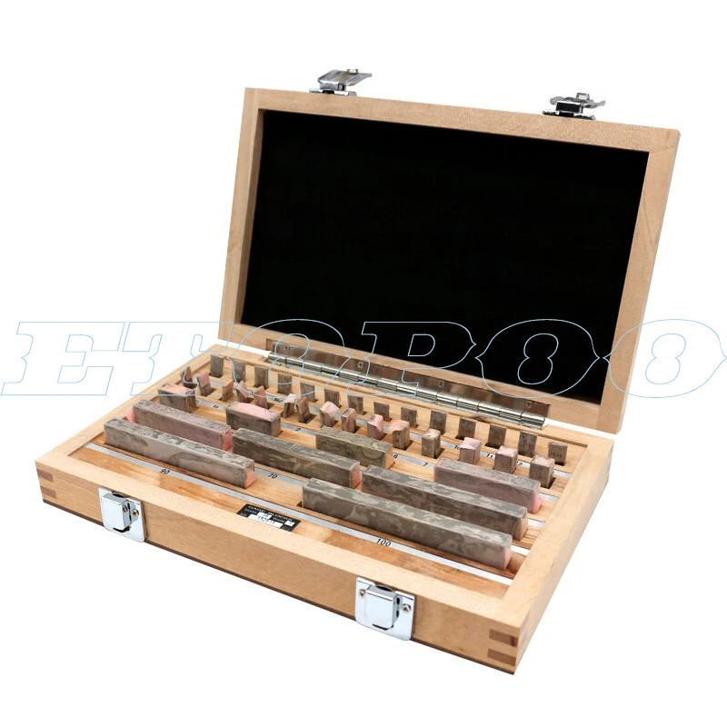 38Pcs/Set 1 grade 0 grade Block Gauge Caliper Inspection Block Gauge