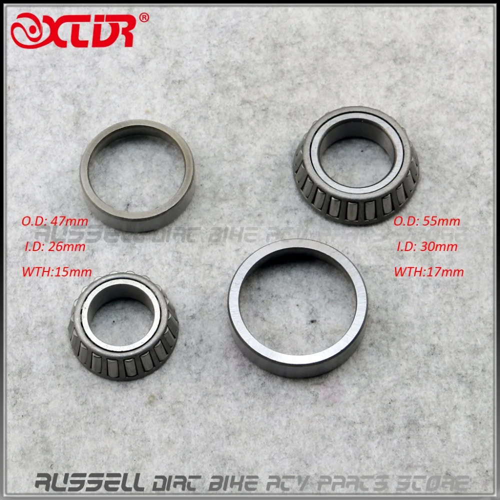 

Steering Head Stem TAPER Bearings Kit For Honda VT250 VTR250 NSR250 VT750RS Shadow CBR600 CBR1100 TRIUMPH Bonneville 800