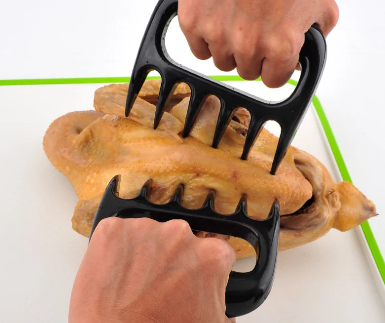 

Bear Claws Barbecue Fork Manual Pull Meat Shred Pork Clamp Roasting Fork Kitchen BBQ Tools