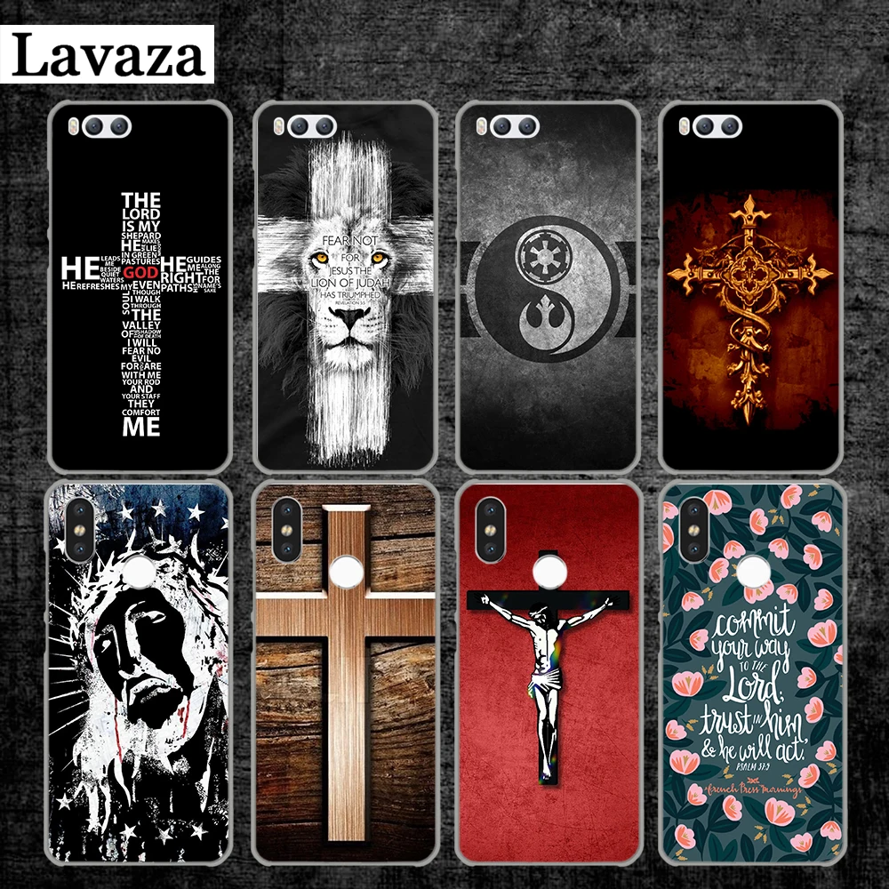 

Lavaza Bible Jesus Christ Christian Cross design Hard Case for Xiaomi Redmi 4A 4X 5A S2 5 Plus 6 6A Note 3 4 7 Pro Prime