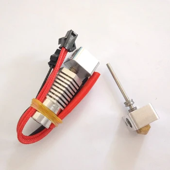 

Funssor 1.75MM high temperature Hexagon AO 3D Printer All Metal Hotend 0.4MM nozzle For DIY Lulzbot 3 D printer