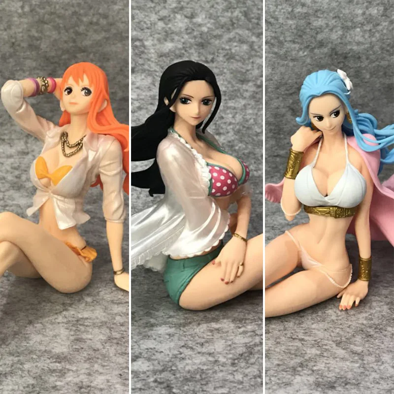 Аниме One Piece Glitter & Glamours Shiny Venus Nefeltari нами и Робин Виви фигурка|Игровые фигурки