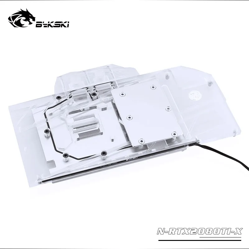 

Bykski Water Block use for NVIDIA GeForce RTX 2080Ti/2080 Founders Edition 11GB GDDR6/Reference Edition/Full Cover Copper Block