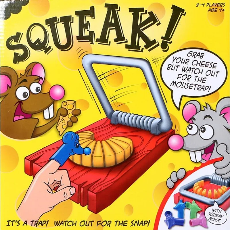 

Funny mouse stealing bite mouse clip game desktop game educational toys Family Party Game for Ages 4 and Up