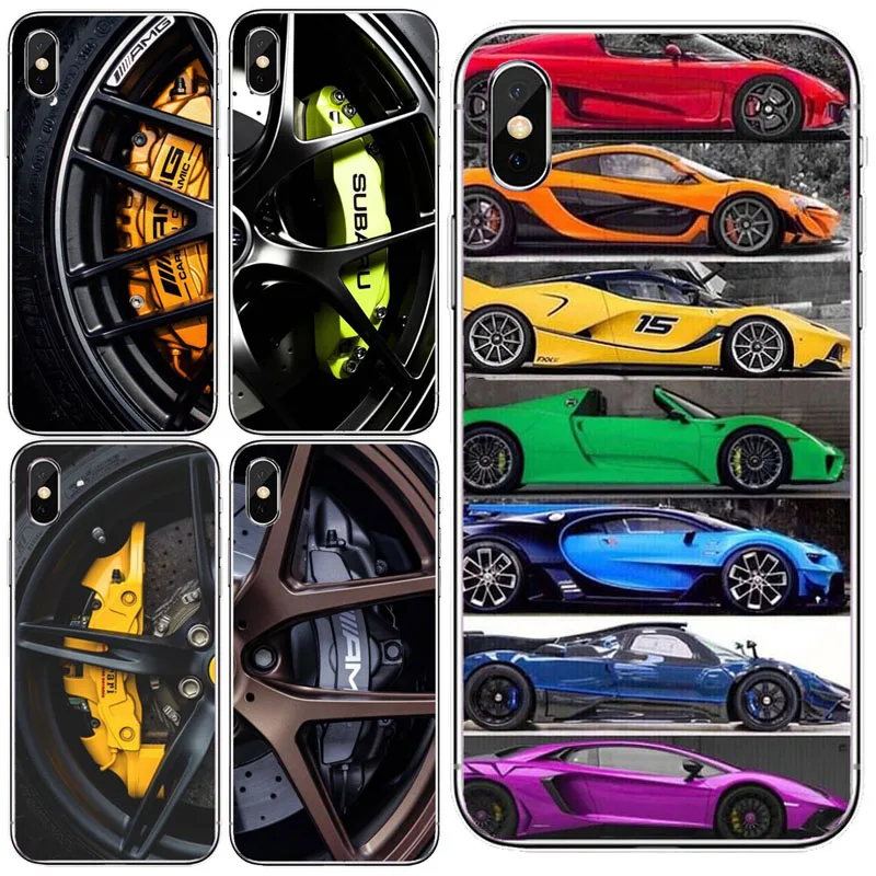 

New Motorsport AMG Tire Soft phone case For iPhone 11 ProMAX XS MAX XR 6S plus 7 7plus 8 8plus X Classic car Mustang phone cases