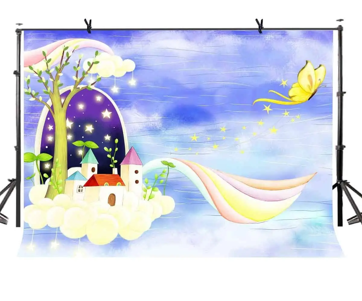 

7x5ft Lovely Backdrop Simple Cute Children's Paradise Photography Background and Studio Photography Backdrop Props