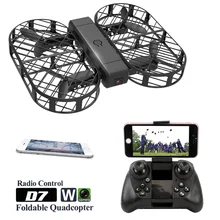 Мини-Дрон для селфи с HD камерой, складной Радиоуправляемый Дрон, вертолет, Квадрокоптер для игрушек с дистанционным управлением, 2,4 ГГц, вертолеты, Дрон DWI D7