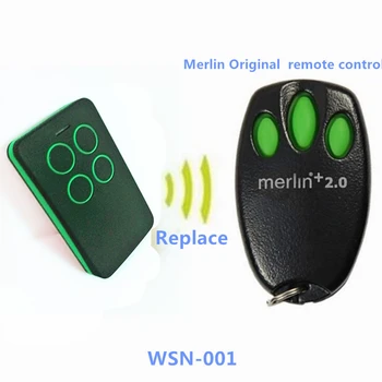 

2x merlin C945 compatible 433mhz replacemnet remote control garage gate fob 12v remote control switch Free shipping