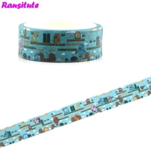 Ransitute R477 Pacman игра мультяшная милая детская игрушка васи лента дорожная лента игрушка украшение автомобиля ручной счет наклейка