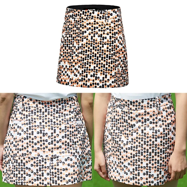 Pgm Golf Женская юбка летняя юбка для гольфа дышащая и быстросохнущая юбка с принтом