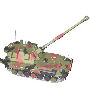 

DIY Paper Model Polish Self-Propelled Howizter 155 Mm Krab 2001 Boy Gift Papercraft 3D Puzzle