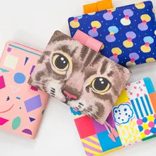 Милый блокнот из искусственной кожи, ЕЖЕНЕДЕЛЬНЫЙ КАЛЕНДАРЬ-ежедневник, дневник, Канцтовары офисный школьный, товары для девочек