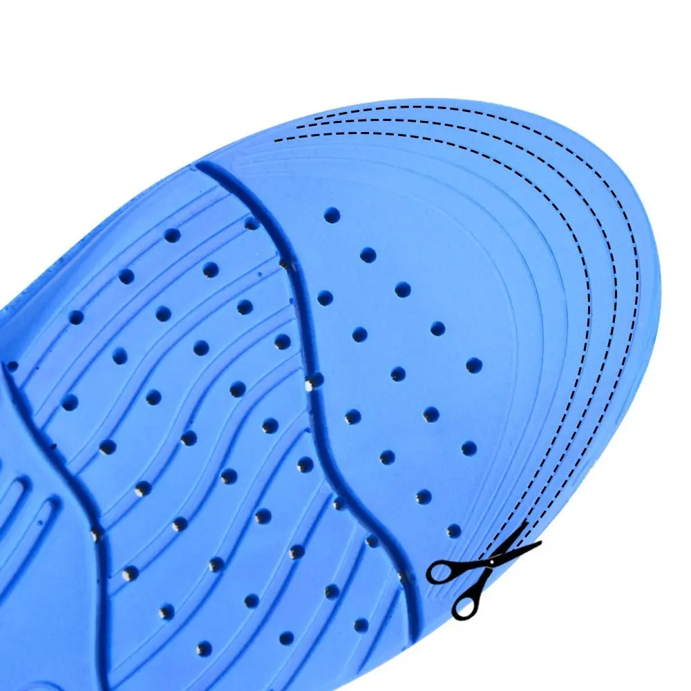 Soumit ПУ пены Professional дезодорант стельки с поглощением амортизации спортивная обувь стельки для мужчин и женщин стопы боли Уход за ногами