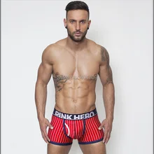 1237 мужские боксеры в полоску и шорты, PINK HERO, M L XL XXL,! EMS DHL FedEx пересылку