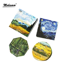 45 Pcs/lot Cute Van Gogh Oil Painting Mini Paper Sticker Decoration Diy Ablum Diary Scrapbooking Label Sticker Kawaii Stationery