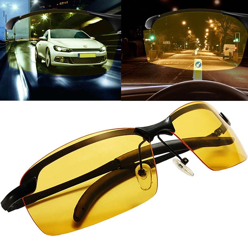 High-end Night Vision Driving Glasses Polarized Glasses Light Weight UV400 Protection Driving Glasses Outdoor Windproof Glasses