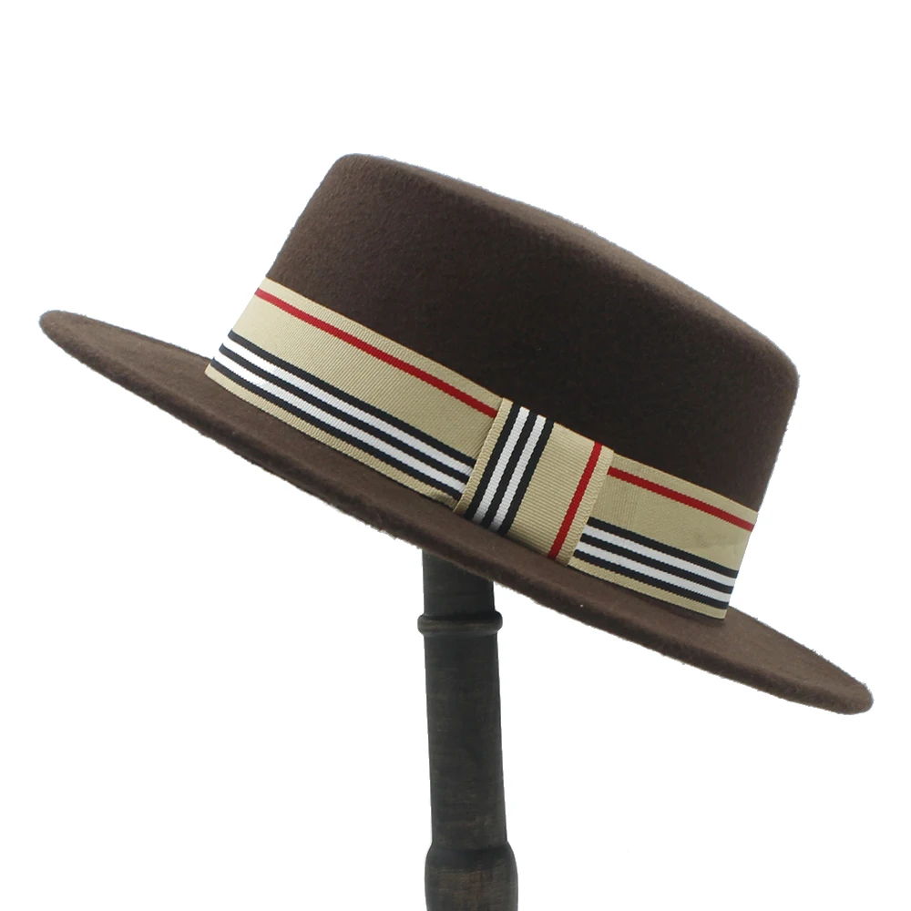 Шляпа федора Женская/Мужская шерстяная 56 58 см|fedora hat|hat ladyladies fedora hat |