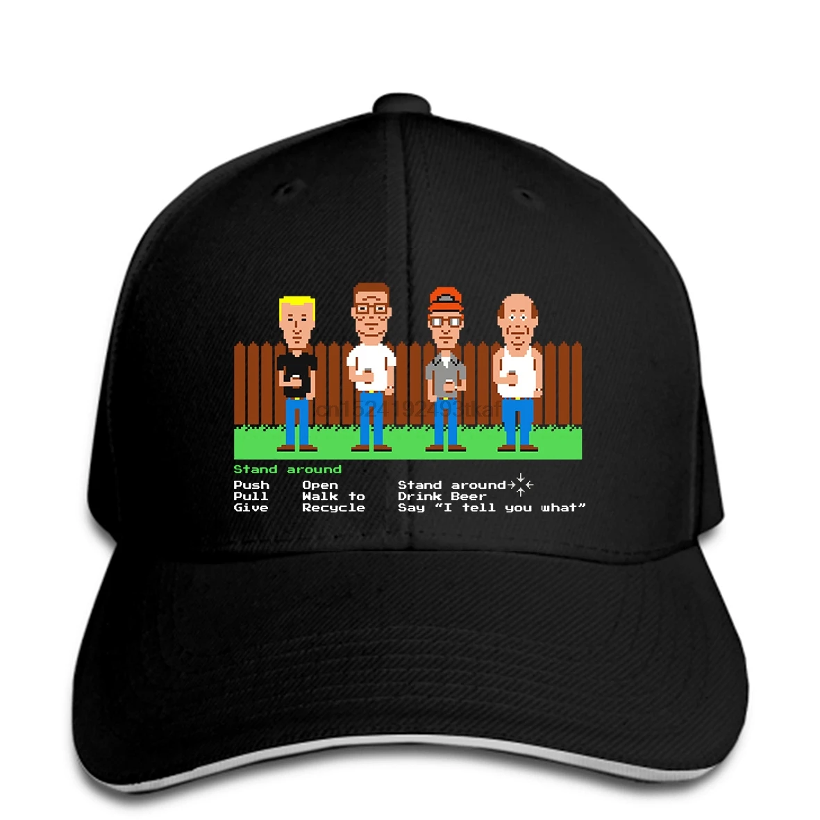 

Baseball cap King of Hill Bobby Hill Mansion women and men Hat Peaked cap
