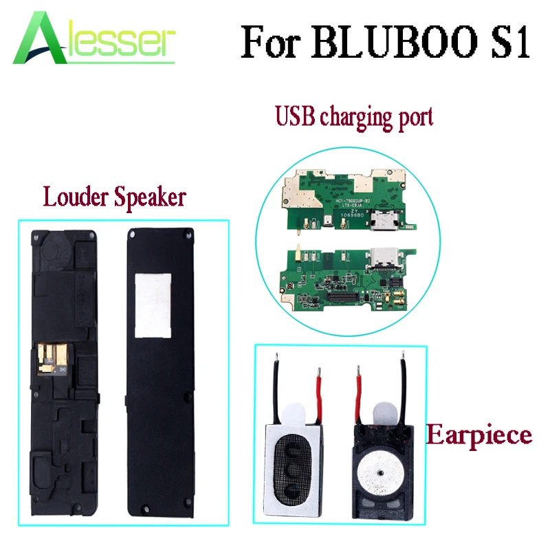Наушники Aalesser для BLUBOO S1 usb разъем плата зарядки запасные части USB громкий динамик