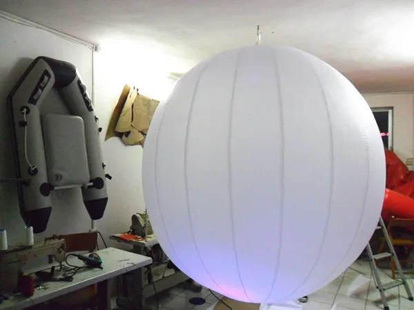 

Free shipment 1.5m dia wholesale inflatable large led balloons for sale