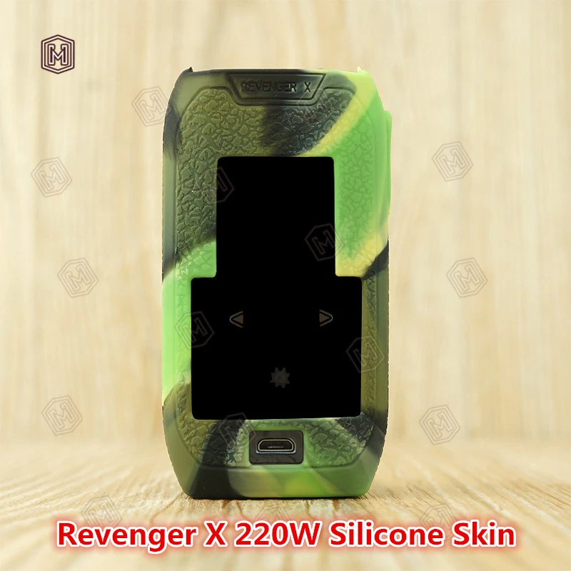 

2pcs silicone case for Vaporesso Revenger X Touch Button 220W NRG Wrap skin sleeve cover AliExpress Standard Shipping speedy