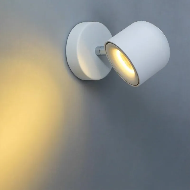 

20W COB Led Ceiling llight Surface Mounted Adjustable 340 Degrees Spot Light COB Led Wall Lamp White Black Shell
