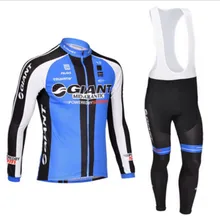 2015 Giant Pro Team Cycling Jersey Long Sleeve Clothing sport Bicycle Men MTB Fitness Riding Sportswear Ropa Ciclismo