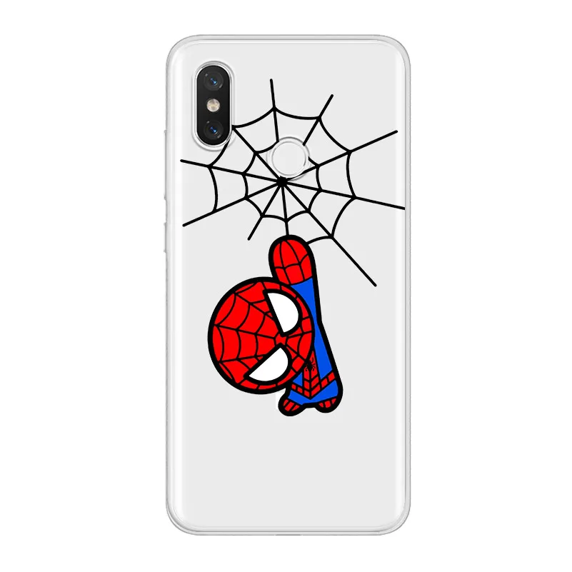 ciciber for Xiaomi MIX MAX 3 2 1 S Pro Marvel Spider-Man Soft TPU For Xiaomi A2 A1 8 6 5 X 5C 5S Plus Lite SE PocoPhone F1 Cases ciciber for Xiaomi MIX MAX 3 2 1 S Pro Marvel Spider-Man Soft TPU For Xiaomi A2 A1 8 6 5 X 5C 5S Plus Lite SE PocoPhone F1 Cases