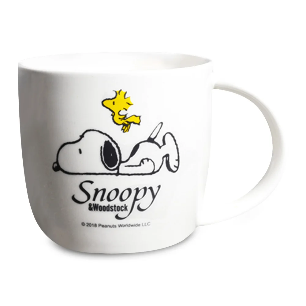 Керамическая кружка SNOOPY с большими ушами, милый мультяшный стиль, чашка для кофе, молока, чая, воды, 400 мл, креативная посуда для напитков для дома, школы, офиса