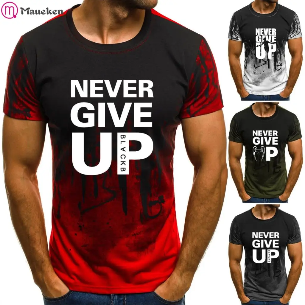 

2019 Summer never give up mo salah T Shirts Camouflage O-neck Printed Tee Camisetas Men Clothing Casual Top liverpool m.salah