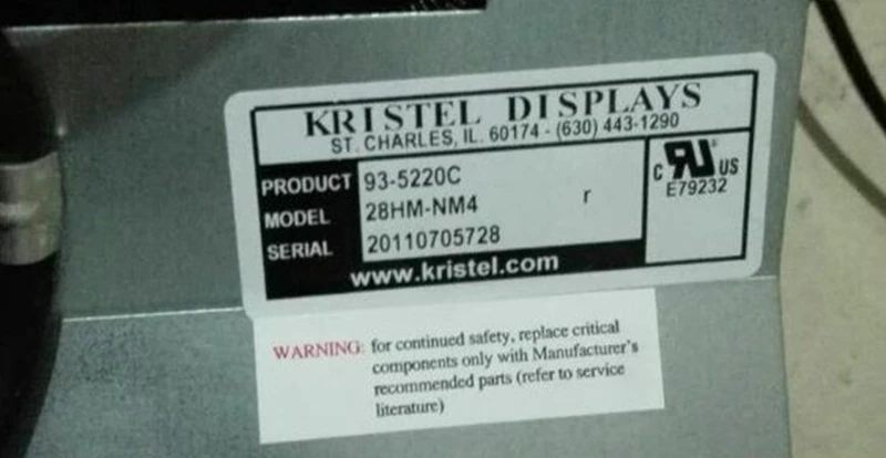 Polegada para H-a-a-s Compatível Display Monitor 12 Vf1 Vf2 Vf3 Vf4 Sistema Cnc 28hm-nm4 93-5220c Lcd 2 Cheap Painel