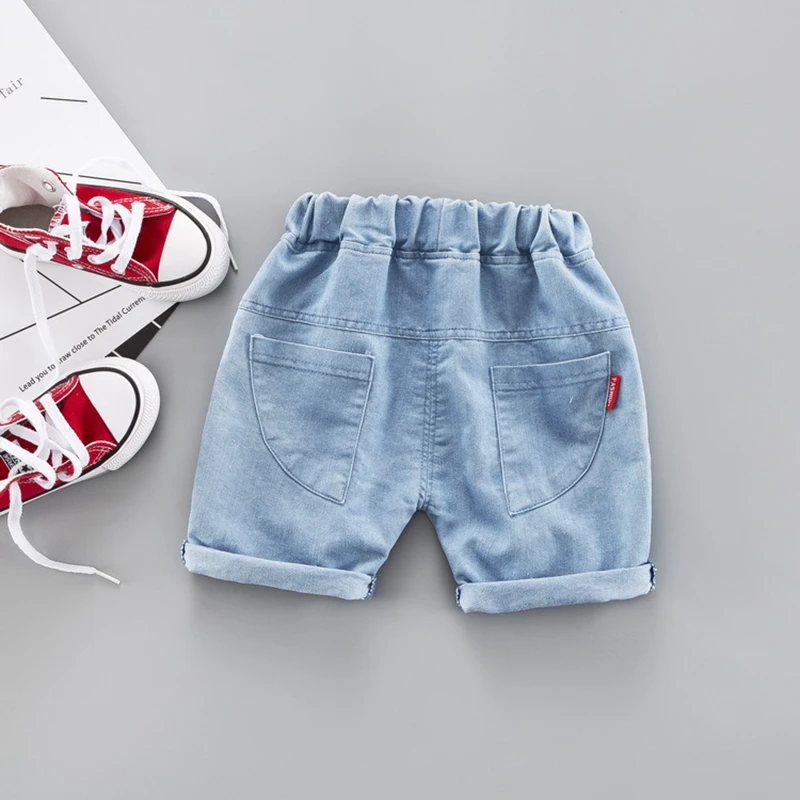 

2019 Summer Baby Boys Denim Jeans Casual Shorts Girls Kids Fashion Pants